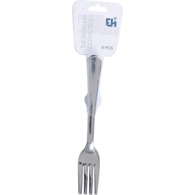 Excellent ustensine Pak Fork 6 pièces en acier inoxydable