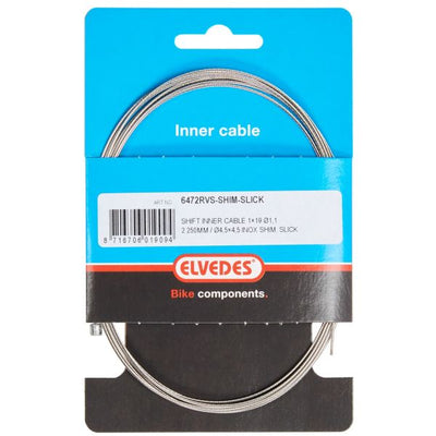 Câble intérieur de changement de vitesse Shimano 2,25 m 1,1 mm argenté