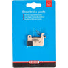 Jeu de plaquettes de frein à disque Elvedes Shimano TRP Dash - fritté (1 paire)