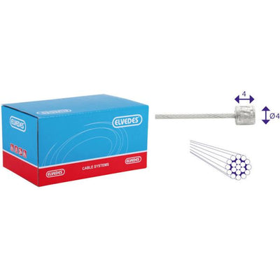 Elvedes Shifting câble intérieur 3000mm acier inoxydable Ø1.1mm SRAM nipple (sur carte)