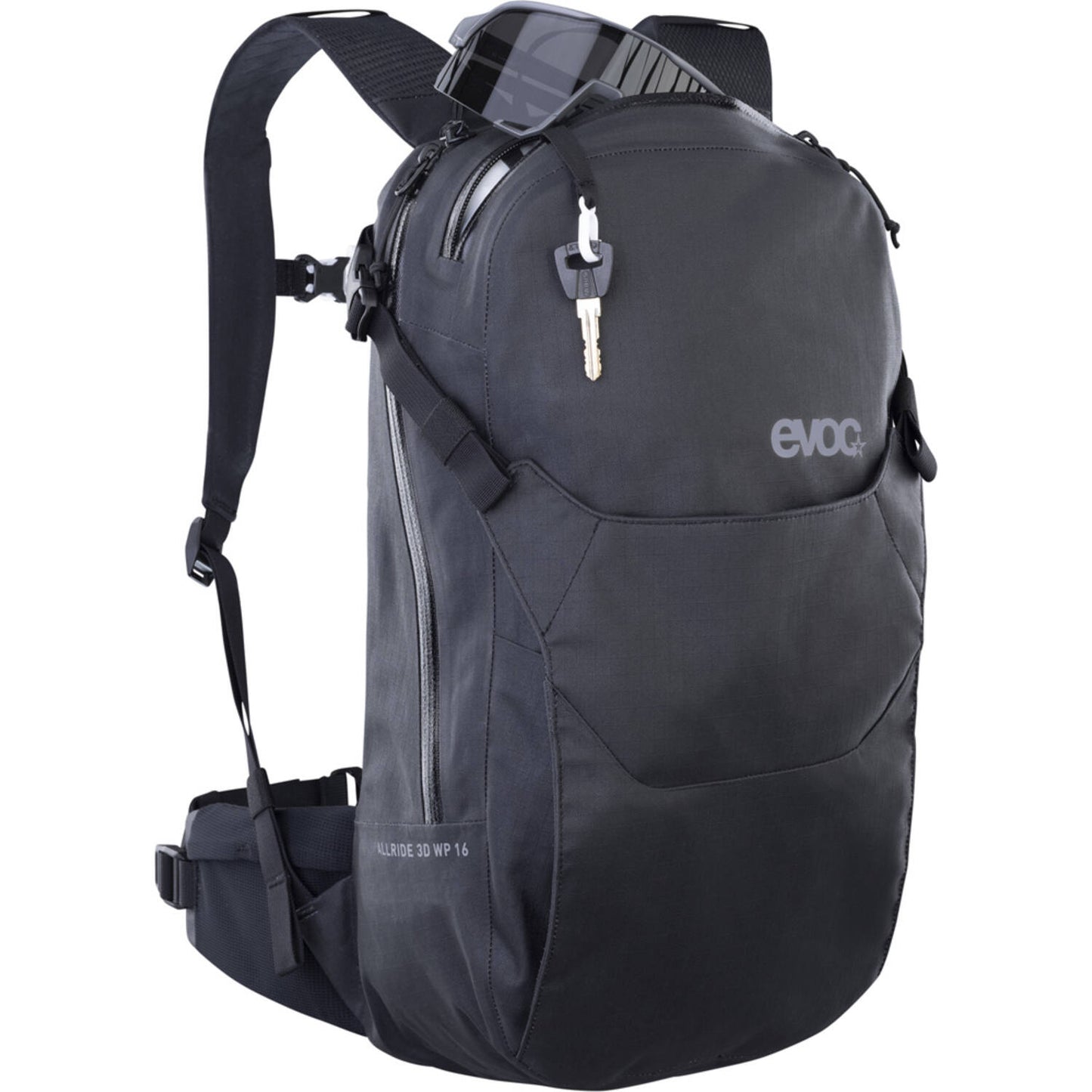 Evoc - sac à dos allride 3d wp 16 litres noir taille unique