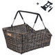 Panier de basilic cento mik rattan brun foncé