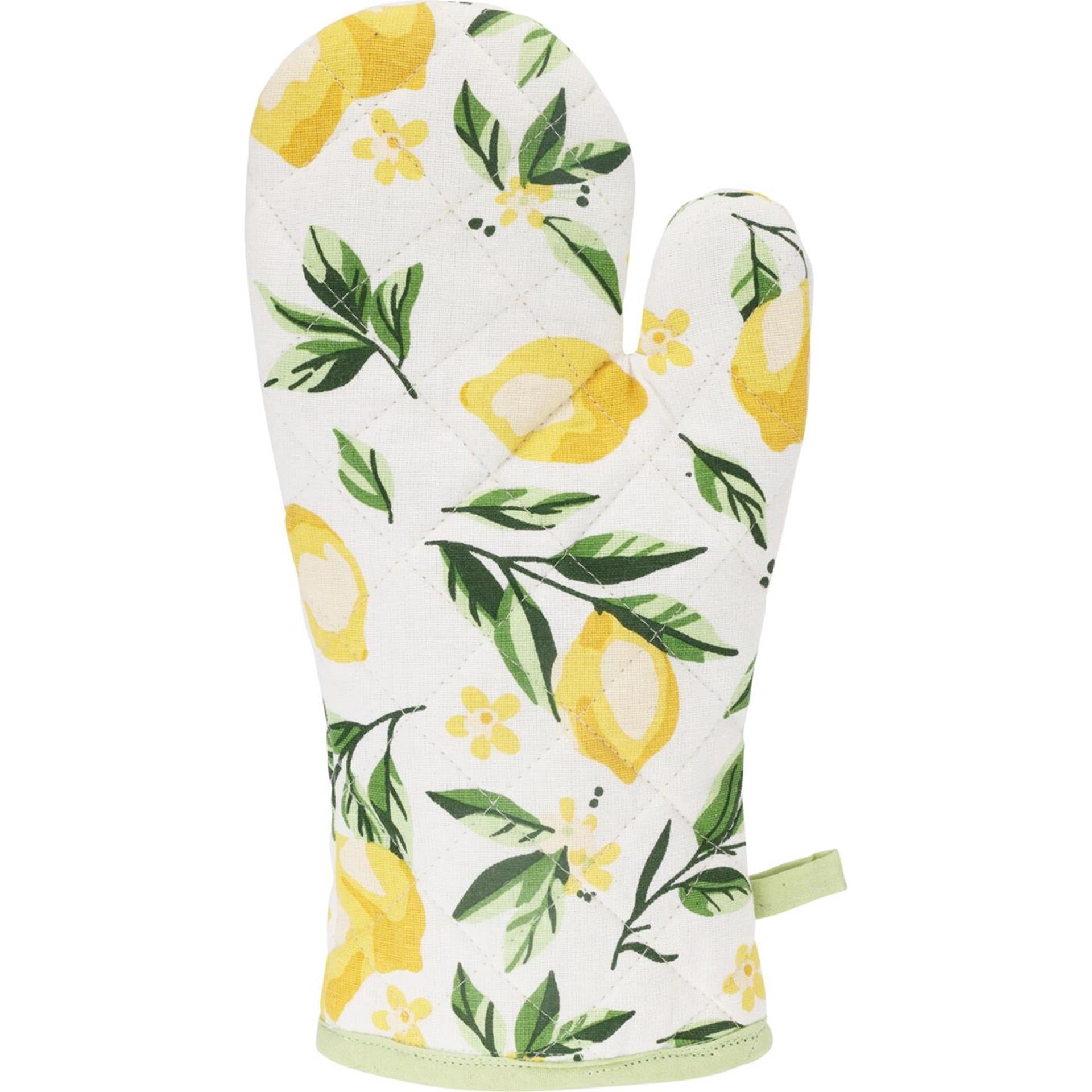 Gant de cuisine Home Styling 20x16cm citron