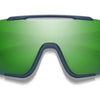 Smith Attack Mag Mtb Bril Matte Olive Green Chrn Mir