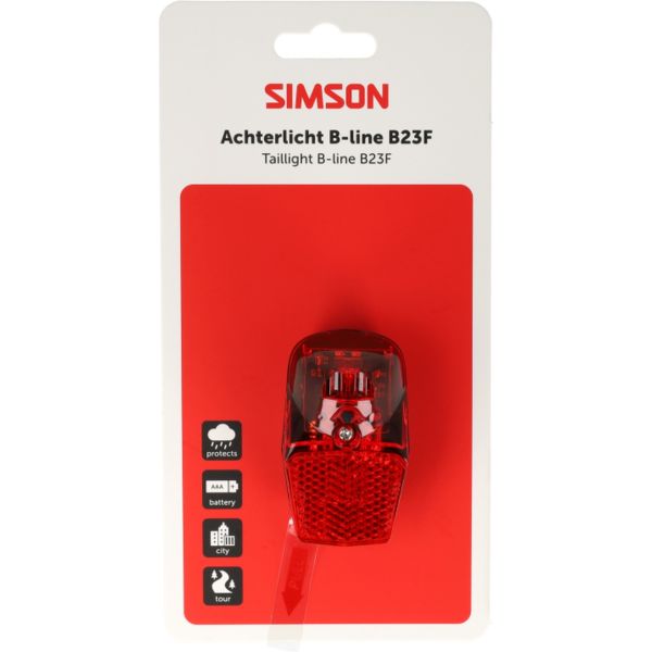 Simson aurore feu arrière b-line b23f
