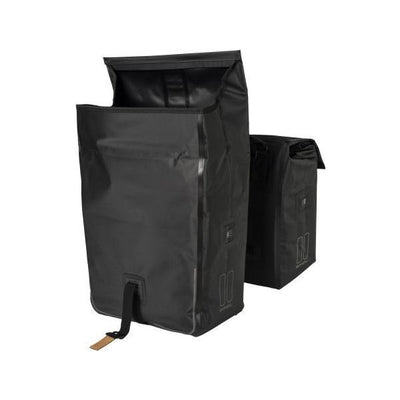 Basil Urban Dry double sacoche pour vélo, étanche, 50L, noir mat