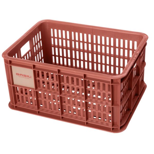 Basil Fietskrat S - Small - 17,5 litres - rouge