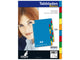 Onglets Kangaro a4 23 anneaux plastique