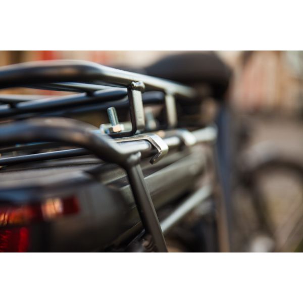 Porte-accessoires universel Steco pour le vélo électrique - noir mat