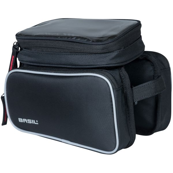 Basil Sport Design frame bag double M noir