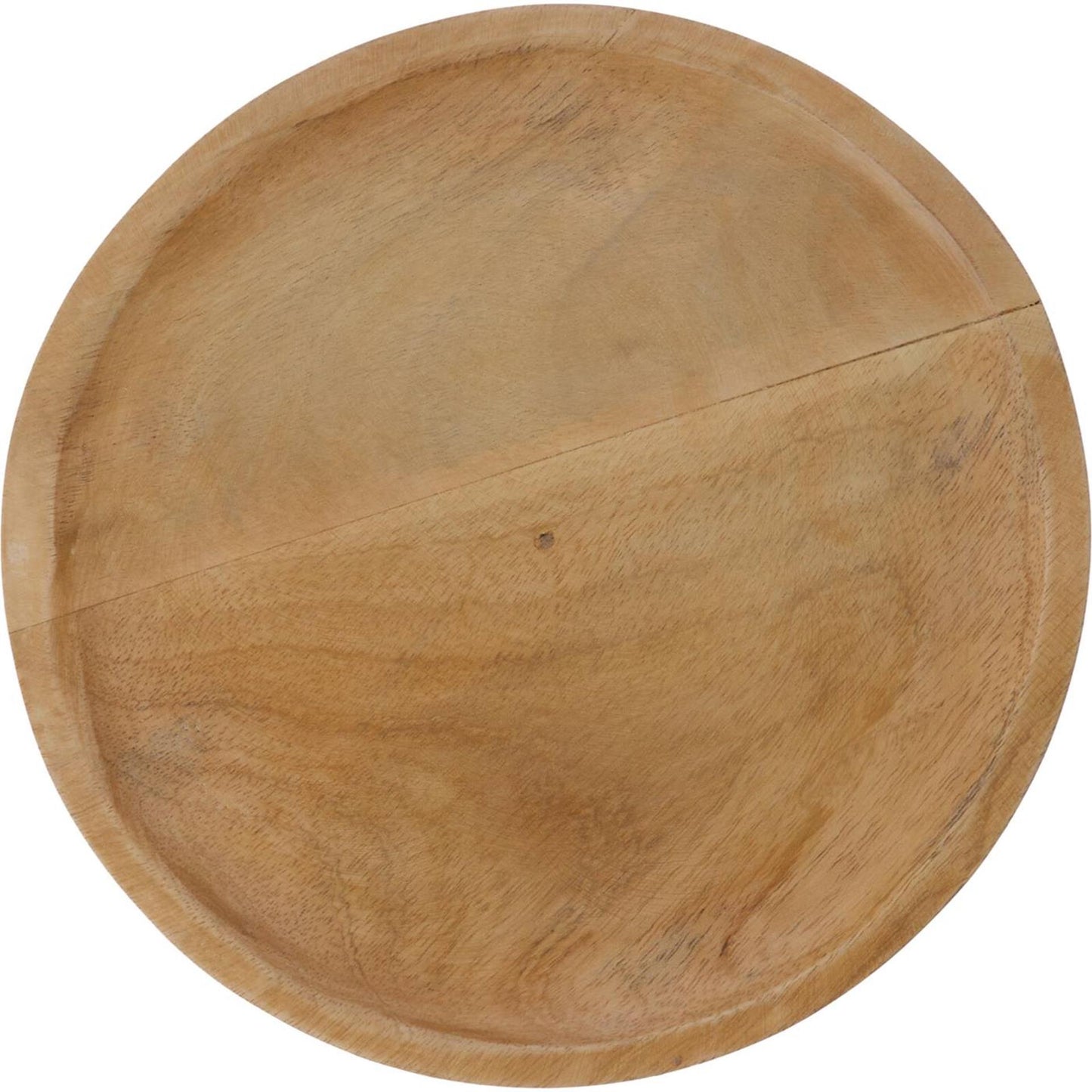 Assiette de base en bois Home Styling ø28cm naturel