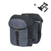 Sac à vélo de basilic Double miles noirs Mik 32L