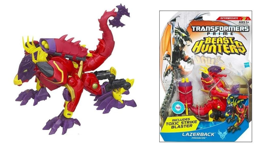 Transformateur Prime Hunters Lazerback Predacon