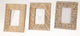 Cadre photo déco en bois de manguier 19x24cm