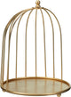 Cage de décoration de style maison 26cm or