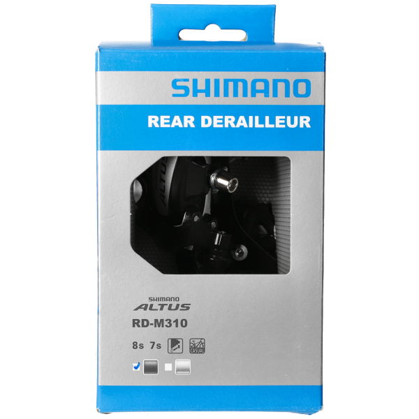 Shimano Altus RD-M310 SGS 7 8 vitesses Noir