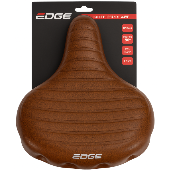Bord de vélo de bord urbain xl onde brun