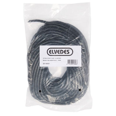 Elvedes Tuyau spiralé (4Mm) 10 mètres noir