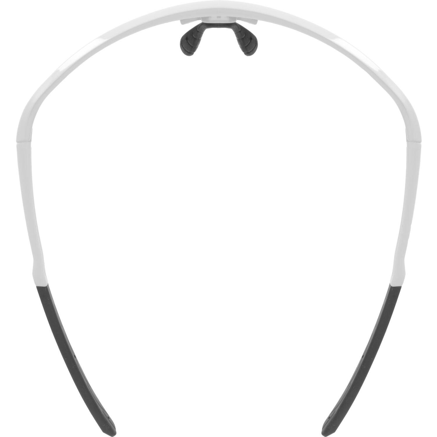 Trivio - lunettes de cyclisme hyperion blanc revo vert avec lentille extra transparente