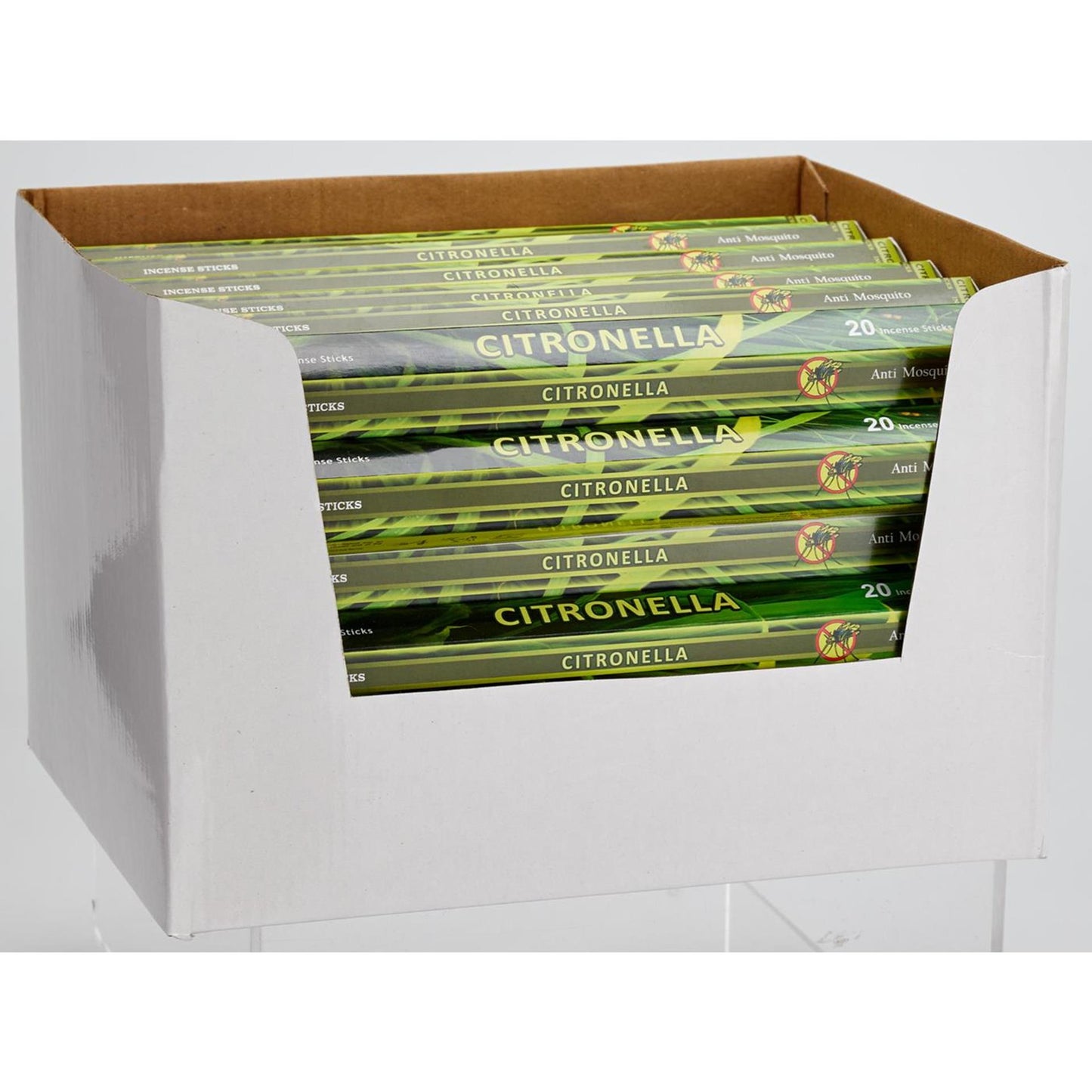 Bâtons d'encens à la citronnelle 20 pièces