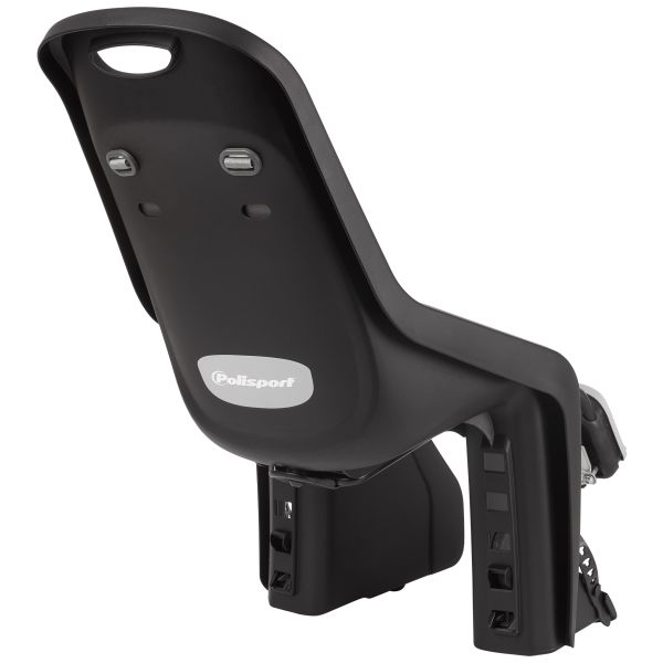 Polisport bubbly maxi rear seat frame mount black grey