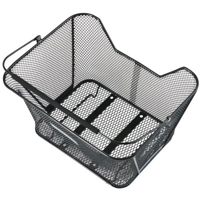 Basil Lesto - Panier à vélo - à l'arrière - noir