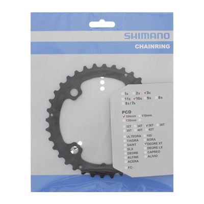 Plateau Shimano Deore LX 10V FC-T761 Y1MP98020 noir. 36T