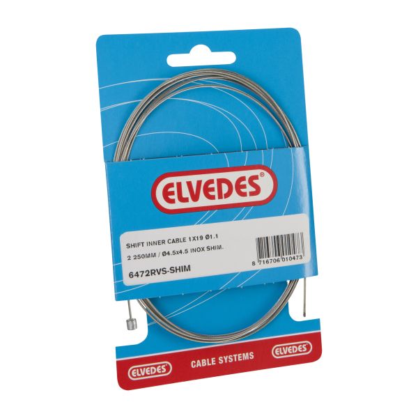 câble de vitesse interne Shimano 2,25 m 1,1 mm 6472 argent