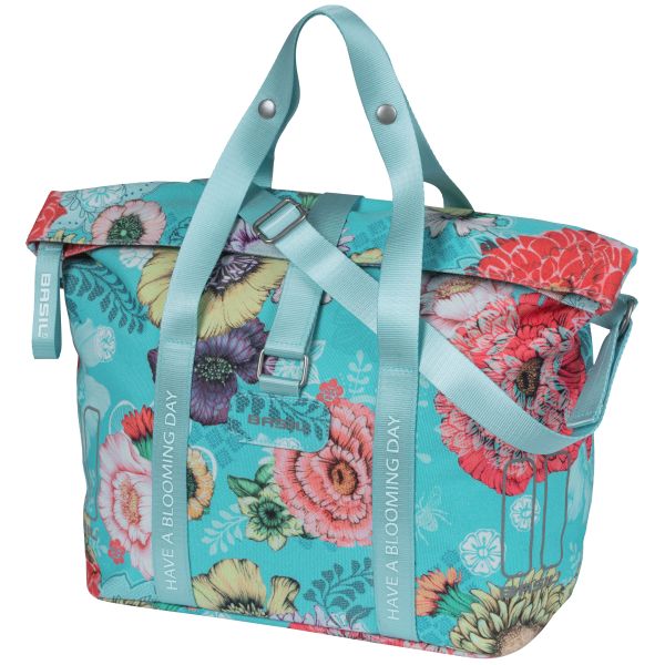 Basil Bloom Field Bicycle Handbag - Durable, imperméable, bleu