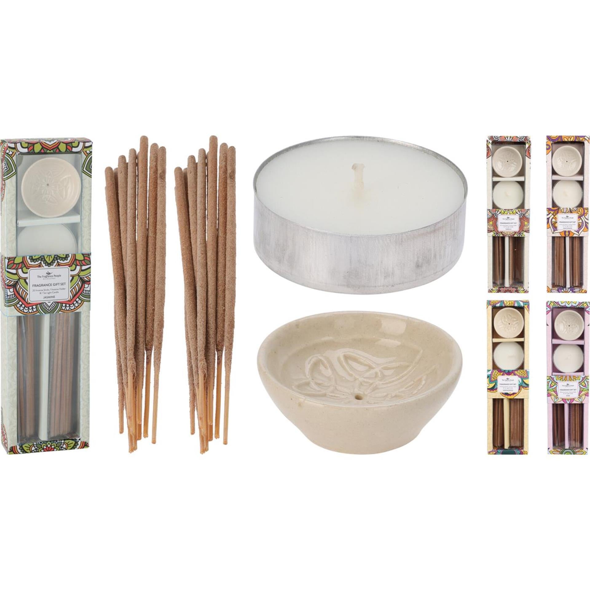 Ensemble d'encens de style maison 22 pièces