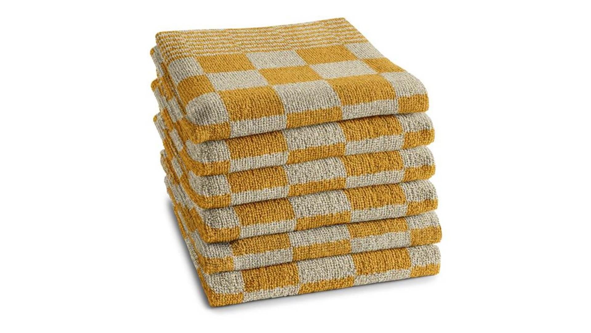 Ddddd torchon barbecue ocre 50x55cm 6 pcs