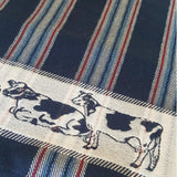 Ddddd torchon bleu frison 60x65cm 6pcs - afbeelding 2