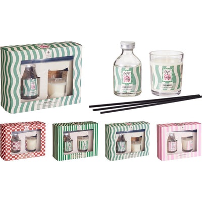 Coffret diffuseur et bougie