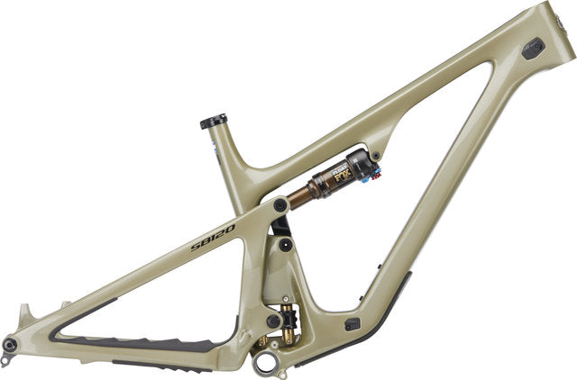 Kit cadre Yeti cycles sb120 turquoise carbone 29