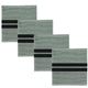 Ddddd torchon baxter 30x30cm vert 4 pcs