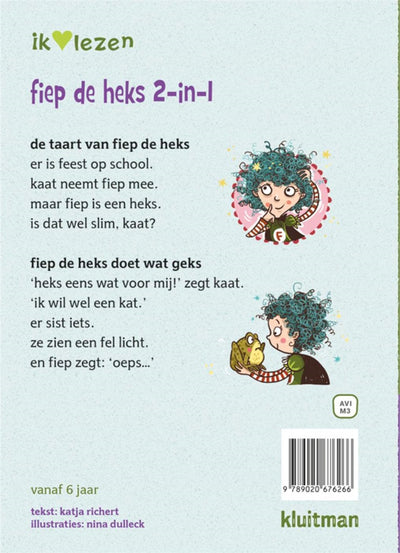 Kluitman j'adore lire -fiep la sorcière 2-en-1 avi-m3