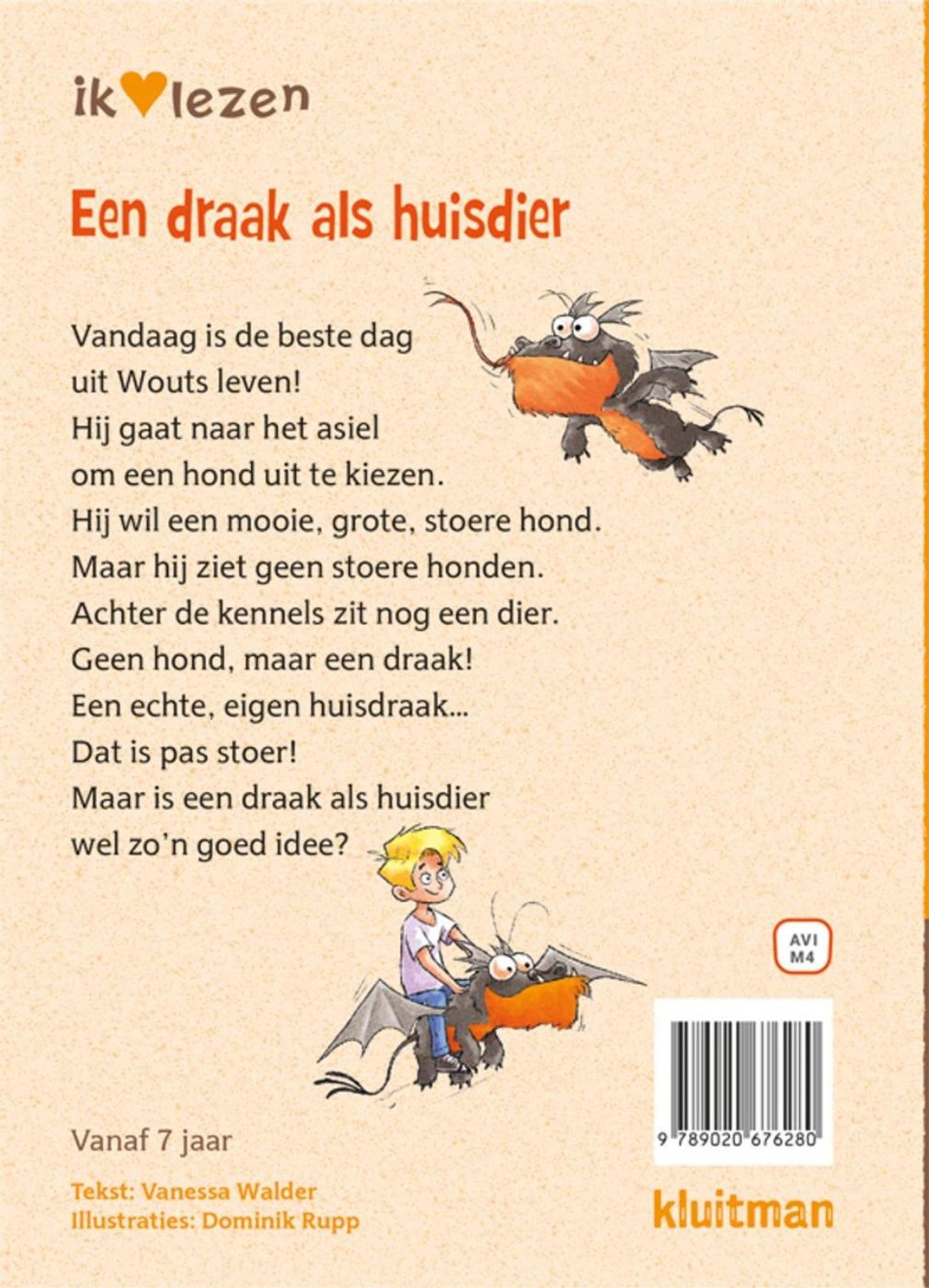 Editeur Kluitman un dragon comme animal de compagnie - avi m4