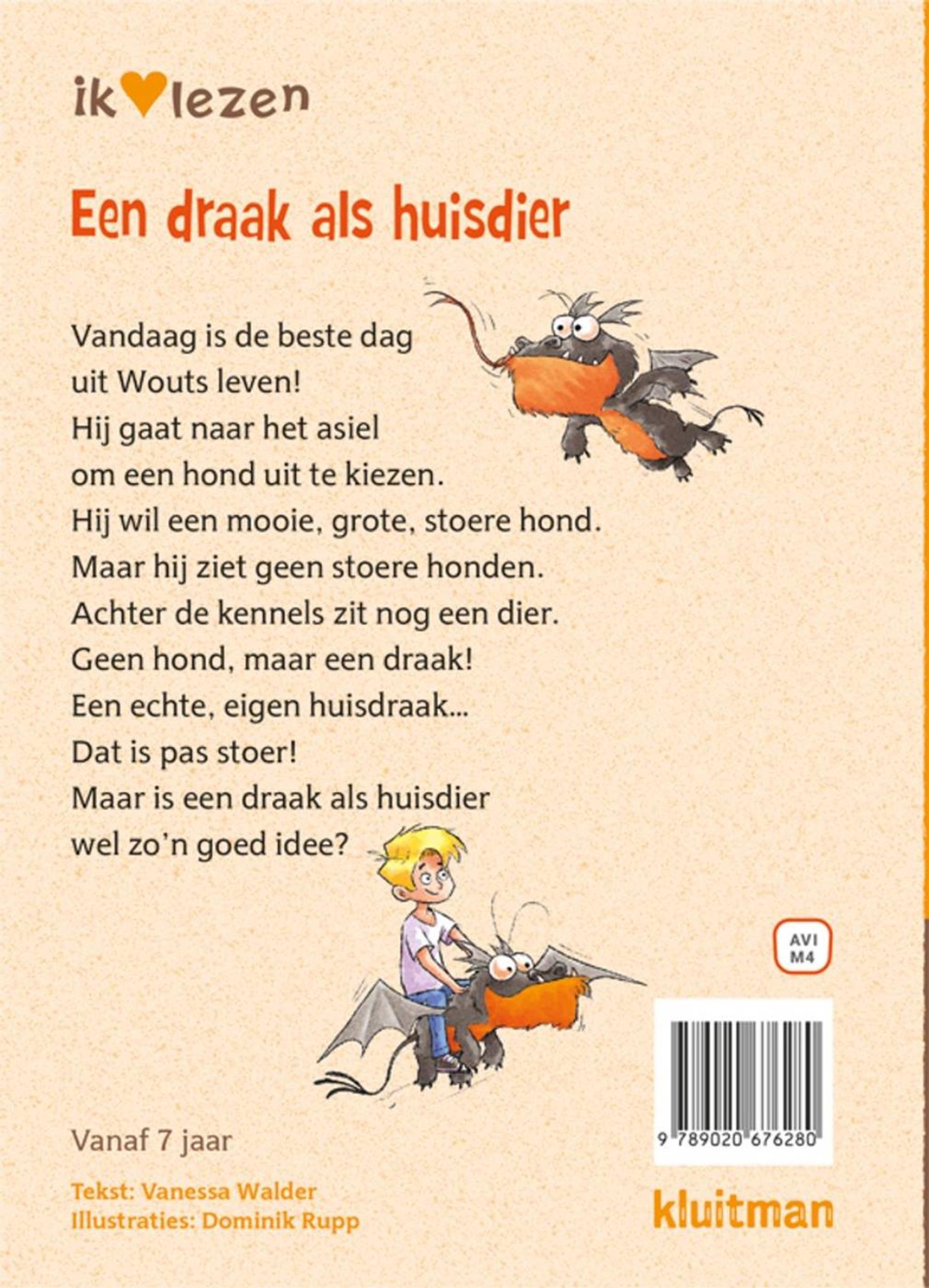 Editeur Kluitman un dragon comme animal de compagnie - avi m4