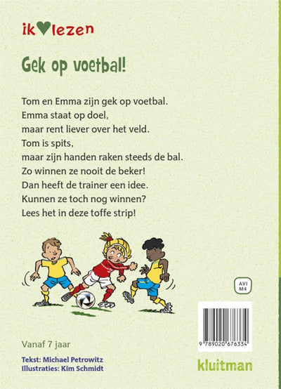 Kluitman J'adore lire - je suis fou de football ! avi-m4