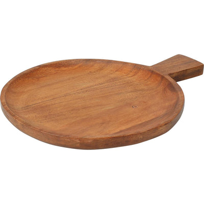 Excellente planche à découper en bois d'acacia naturel ø20cm