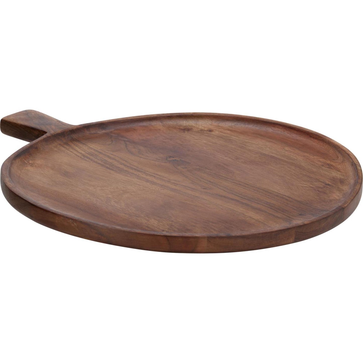 Excellente planche à découper en bois d'acacia naturel ø30cm