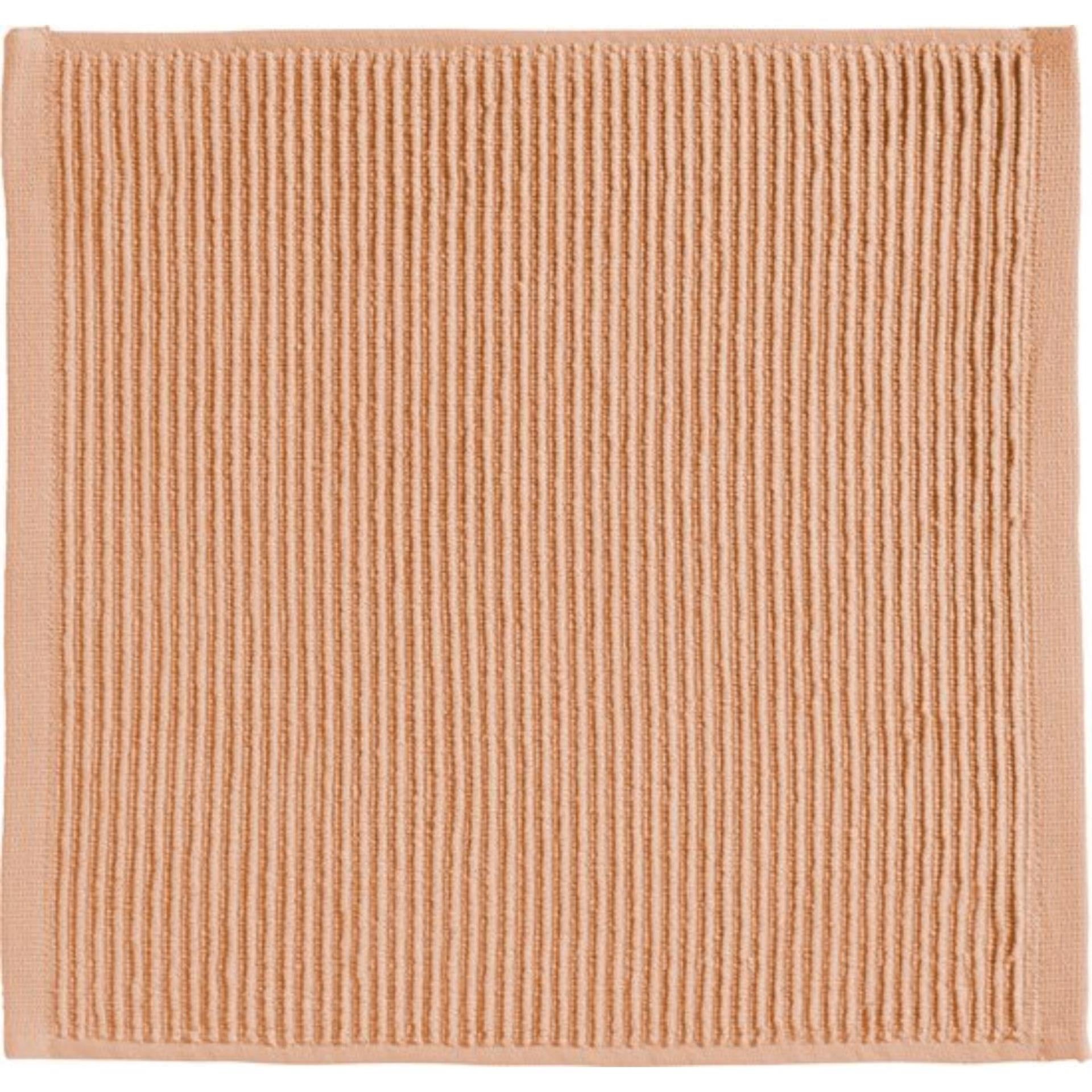 Ddddd torchon basic pastel pêche 4 pcs