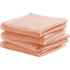Ddddd torchon basic pastel pêche 4 pcs