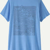 T-shirt femme graphique quotidien cool capilene Patagonia