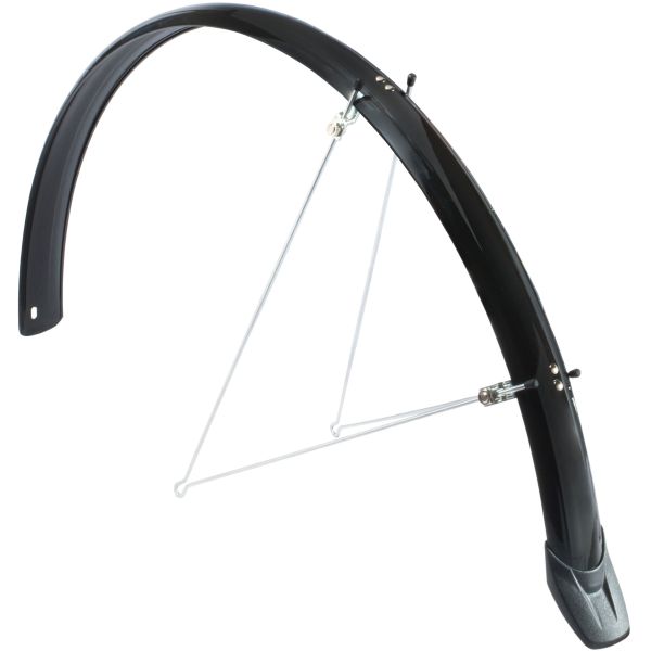 Jeu de garde-boue Eurofender Elegance 28 x 46 mm - noir