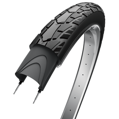 Edge pneu performance tour 28 x 1 1 2 40-635 - noir avec reflet