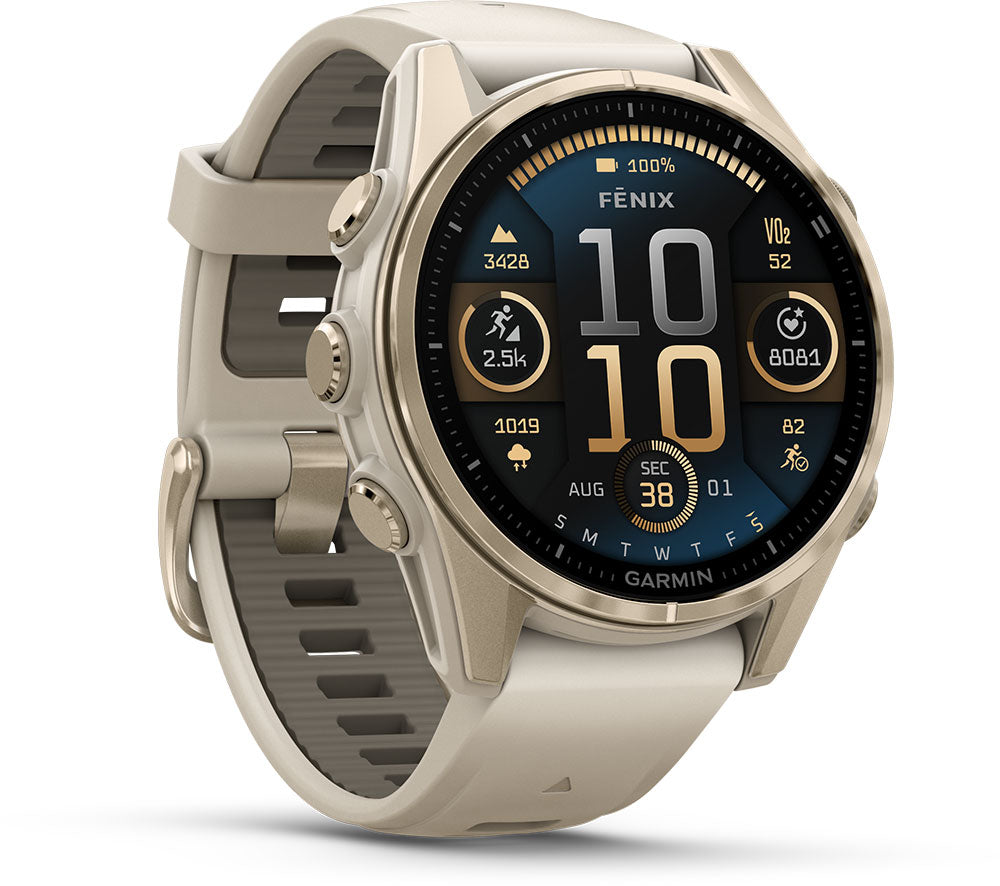 Garmin fēnix® 8 - 43 mm saphir amoled - GPS multisport
