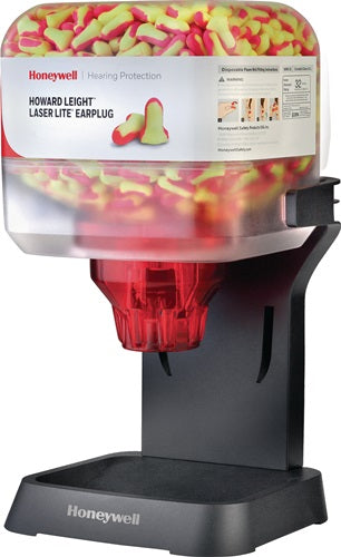 Distributeur de bouchons d'oreilles Honeywell Howard Leight | antimicrobien avec 400 paires de laser lite | 1 pièce - 1006205-am 1006205-am