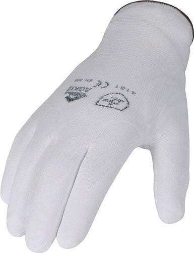 Gant Asatex | taille 9 blanc | et 388 psa catégorie ii | nylon avec polyuréthane | 12 paires - 3700 9 70 3700 9 70
