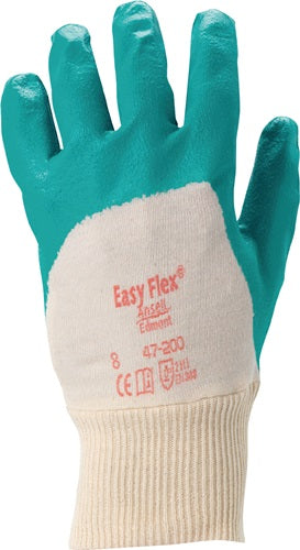 Gant Ansell | taille 10 vert | interlock coton m.nitrile | et 388 psa catégorie ii | 12 paires - 47-200-10 47-200-10